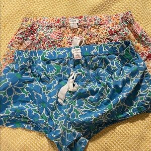 J.Crew factory pajama shorts
